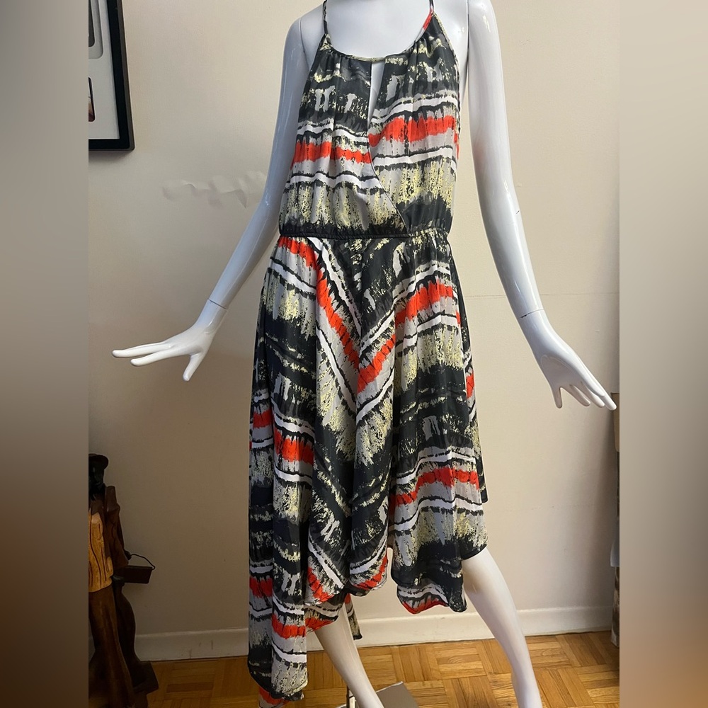 Romeo & Juliet Couture Striped Midi Dress